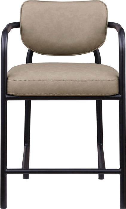 Serava - Vegan Leather Upholstered Bar Stool