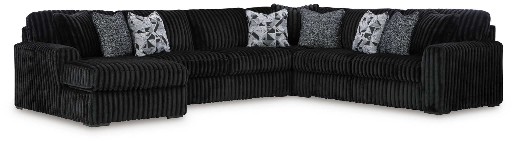 Midnight-Madness - Sectional Set - Simple Home Plus
