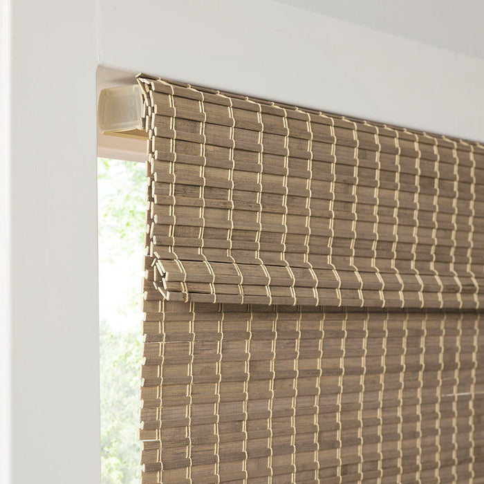 Eastfield - 33" Light Filtering Roman Shade - Natural Ash - Simple Home Plus