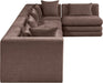 Stellar - 5 Piece Upholstered Modular Sectional - Simple Home Plus