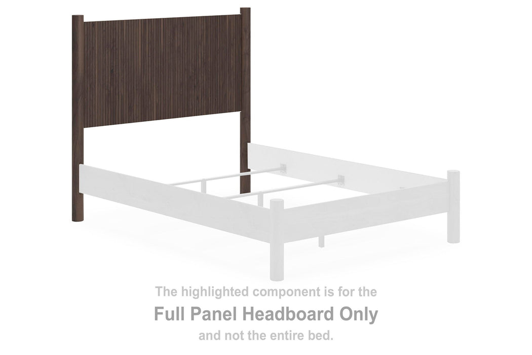 Pamytta - Full Panel Headboard - Brown - Simple Home Plus
