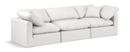 Indulge - Faux Leather 3 Seat Modular Sofa - Simple Home Plus
