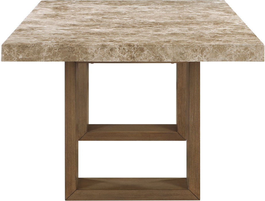 Ananda - 84" Marble Dining Table - Simple Home Plus