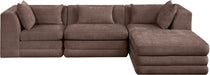 Stellar - 4 Piece Upholstered Modular Sectional - Simple Home Plus