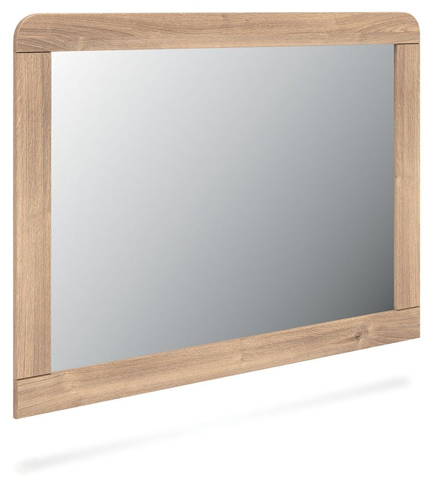 Kinlanni - Bedroom Mirror - Tan - Simple Home Plus