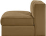 Rummi - Velvet Performance Fabric Upholstered Modular Armless Chair - Simple Home Plus
