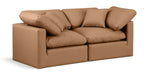 Indulge - Faux Leather 2 Seat Modular Sofa - Simple Home Plus