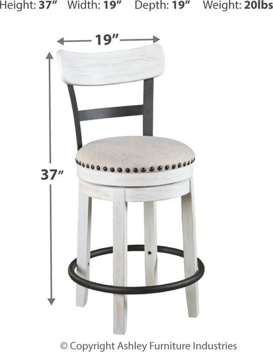 Valebeck - Counter Height Table Set - Simple Home Plus