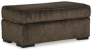 Aylesworth - Chocolate - Ottoman - Simple Home Plus
