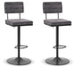 Strumford - Tall Swivel Barstool (Set of 2) - Simple Home Plus