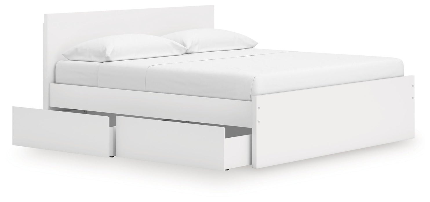 Onita - Panel Platform Bed - Simple Home Plus