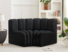 Arc - Velvet 2 Piece Modular Sofa - Simple Home Plus