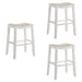 Iyani - Coastal Modern Wood Bar Height Kitchen Bar Stool - Simple Home Plus