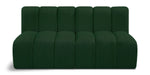 Arc - Boucle Fabric 2 Seats Modular Sofa - Simple Home Plus