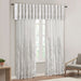 Andora - Embroidered Window Valance - White - Simple Home Plus