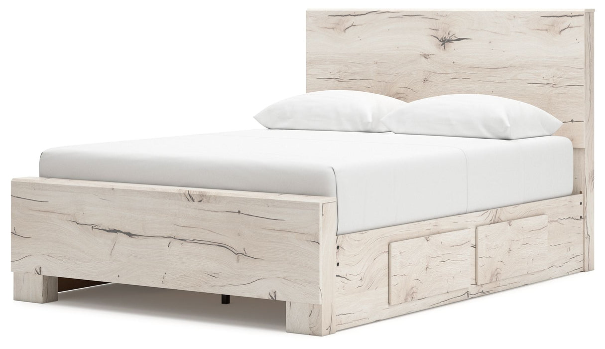 Lawroy - Panel Bed With Storage - Simple Home Plus
