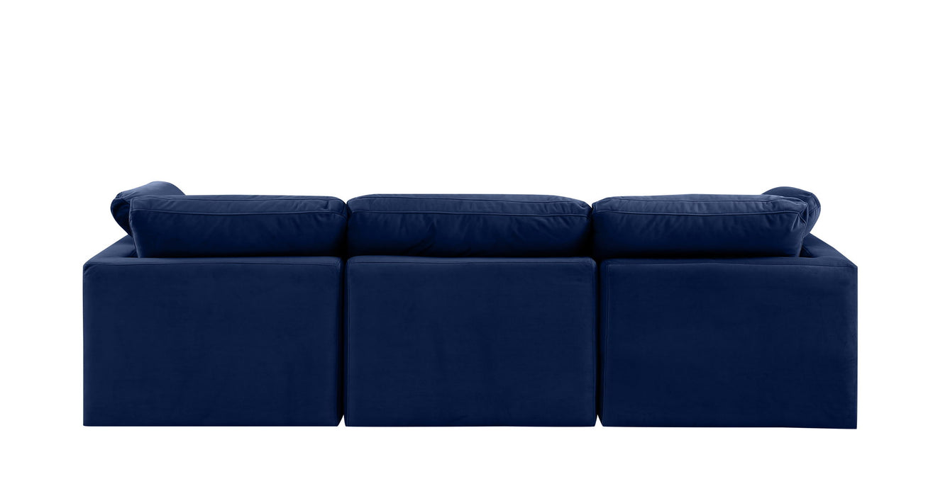 Indulge - Velvet 3 Seat Modular Sofa - Simple Home Plus