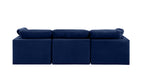 Indulge - Velvet 3 Seat Modular Sofa - Simple Home Plus