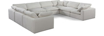Comfy - 8 Piece Linen Modular Sectional - Simple Home Plus