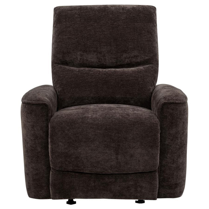 Navarro - Chenille Upholstered Glider Recliner - Simple Home Plus