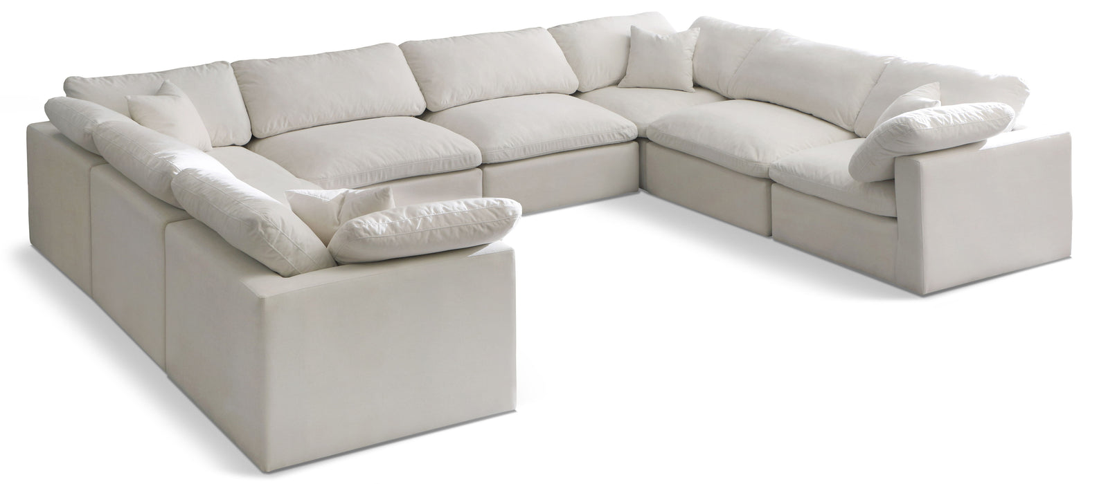 Plush - 8 Piece Modular Sectional - Simple Home Plus