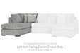Casselbury - Laf Corner Chaise - Cement - Simple Home Plus