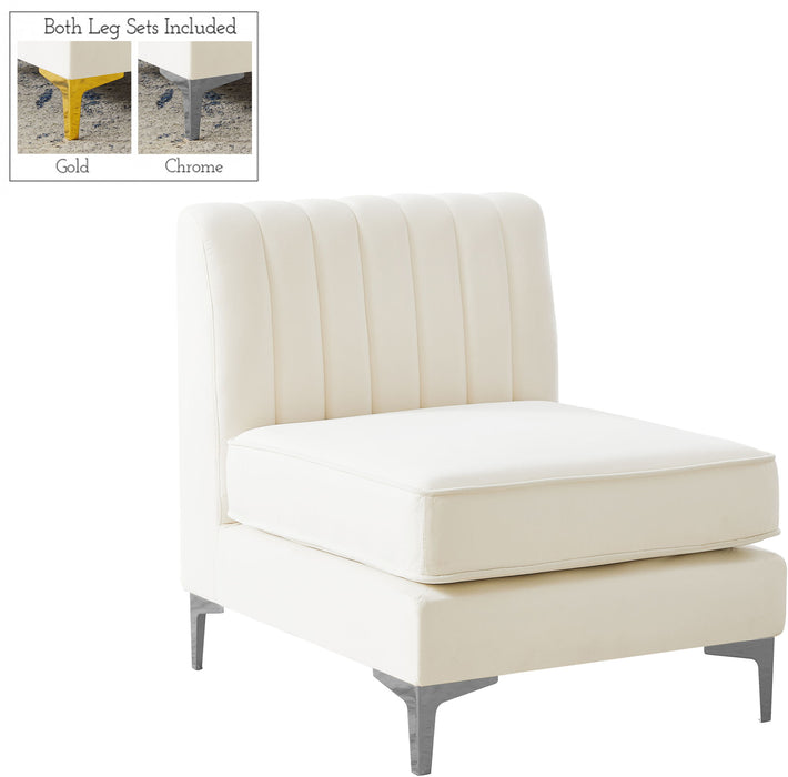 Alina - Armless Chair - Simple Home Plus