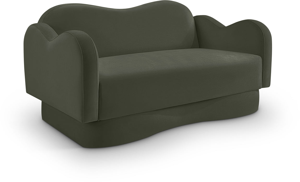 Bloom - Velvet Loveseat - Simple Home Plus