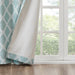 Blakesly - Printed Ikat Blackout Panel - Aqua - Simple Home Plus