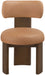 Atelier - Vegan Leather Upholstered Dining Chair (Set of 2) - Painted Brown Frame - Simple Home Plus