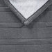 Fleece to Sherpa - Heated Throw Extra Comfort - Dark Gray - Simple Home Plus