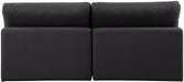 Comfy - Faux Leather Modular Armless Sofa 2 Seats - Simple Home Plus