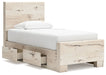 Lawroy - Panel Bed With Storage - Simple Home Plus