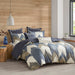 Alpine - King 3 Piece Duvet Cover Mini Set - Navy - Simple Home Plus