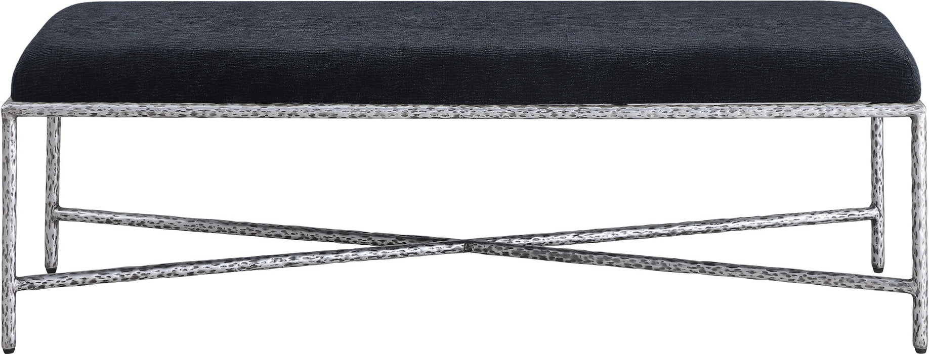 Valley - Bench With Silver Frame - Simple Home Plus