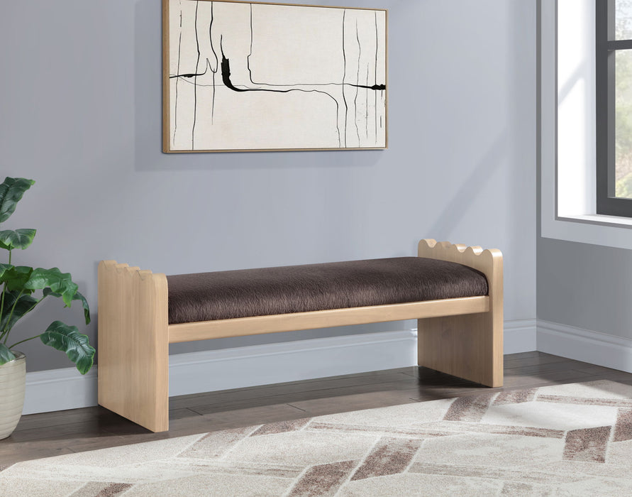Sonia - Bench With Natural Base - Simple Home Plus