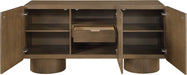 Adagio - Solid Wood And Oak Veneer Sideboard / Buffet - Simple Home Plus