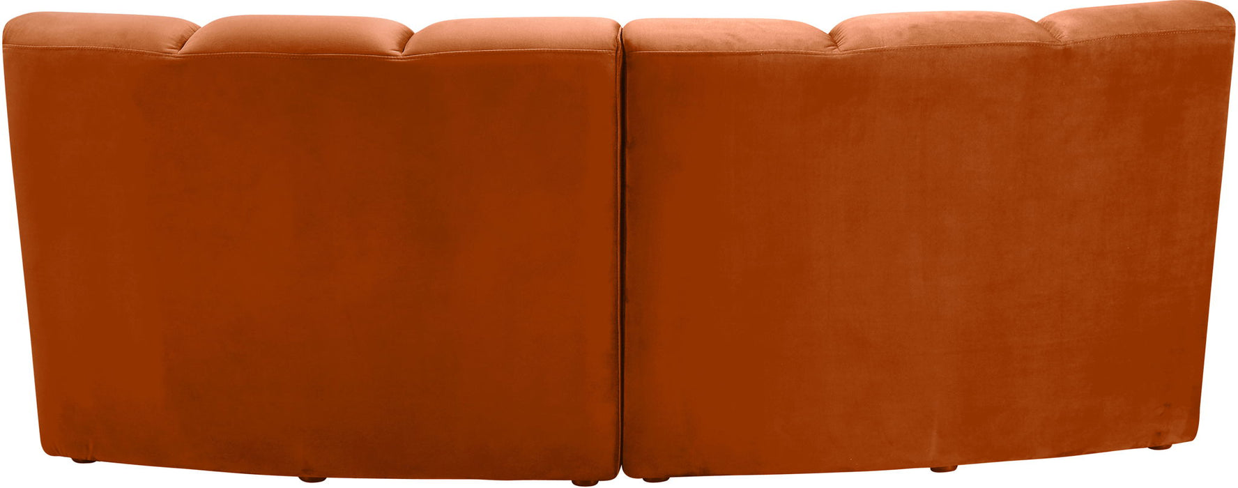 Infinity - 2 Piece Velvet Modular Sectional - Simple Home Plus