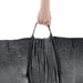 Edelia - Poly Lounge Floor Pillow Cushion - Charcoal - Simple Home Plus