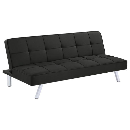 Joel - Upholstered Tufted Convertible Sofa Bed - Simple Home Plus