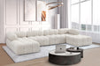 Ames - 6 Piece Fabric Modular U-Shaped Sectional - Simple Home Plus