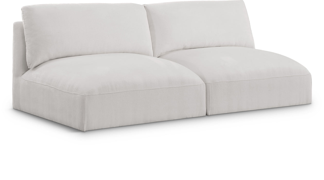 Ease - 2 Seat Modular Armless Sofa - Simple Home Plus