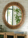 Tedwell - Brown - Accent Mirror - Simple Home Plus
