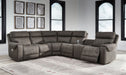 Hoopster - Raf Zero Wall Power Recliner - Gunmetal - Simple Home Plus