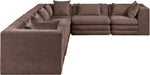 Stellar - 6 Piece Upholstered Modular Sectional - Simple Home Plus