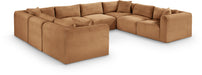 Shaggy - Fabric 8 Piece Modular U-Shaped Sectional - Simple Home Plus
