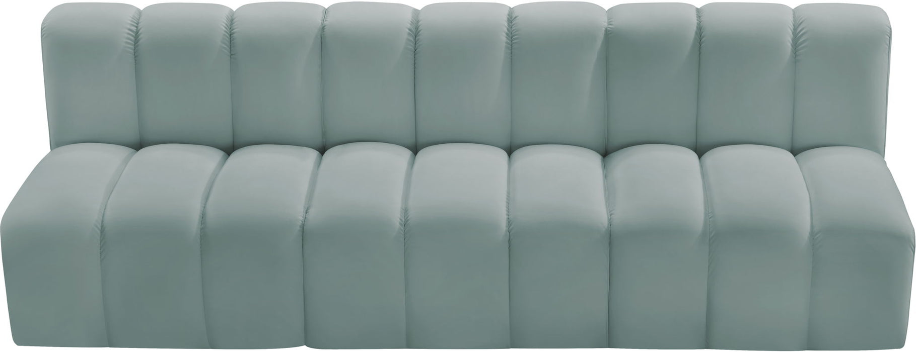 Arc - Faux Leather 3 Seats Modular Sofa - Simple Home Plus