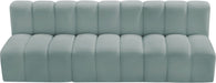 Arc - Faux Leather 3 Seats Modular Sofa - Simple Home Plus