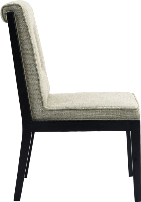 Gwendolyn - Dining Side Chair With Black Frame (Set of 2) - Simple Home Plus