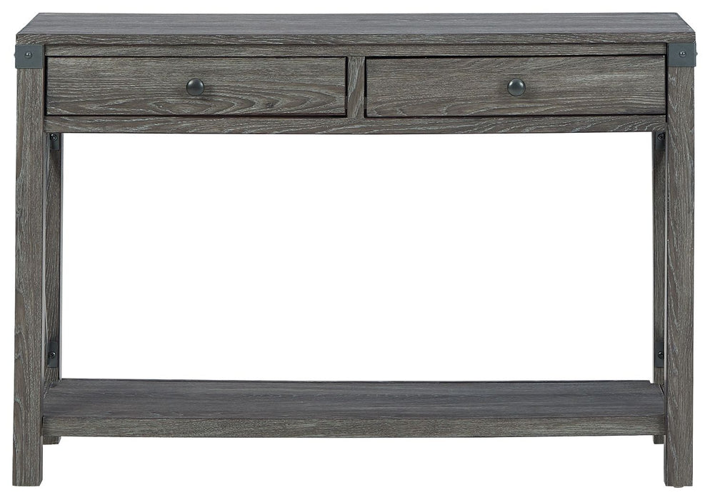 Freedan - Grayish Brown - Console Sofa Table - Simple Home Plus